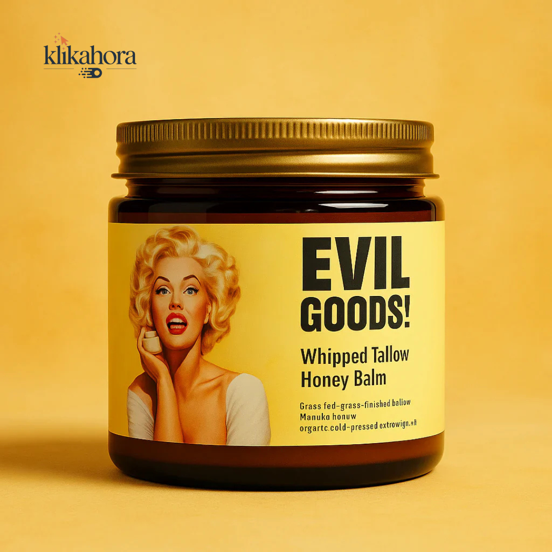 EVIL GOODS! Crema de sebo de res super nutritiva
