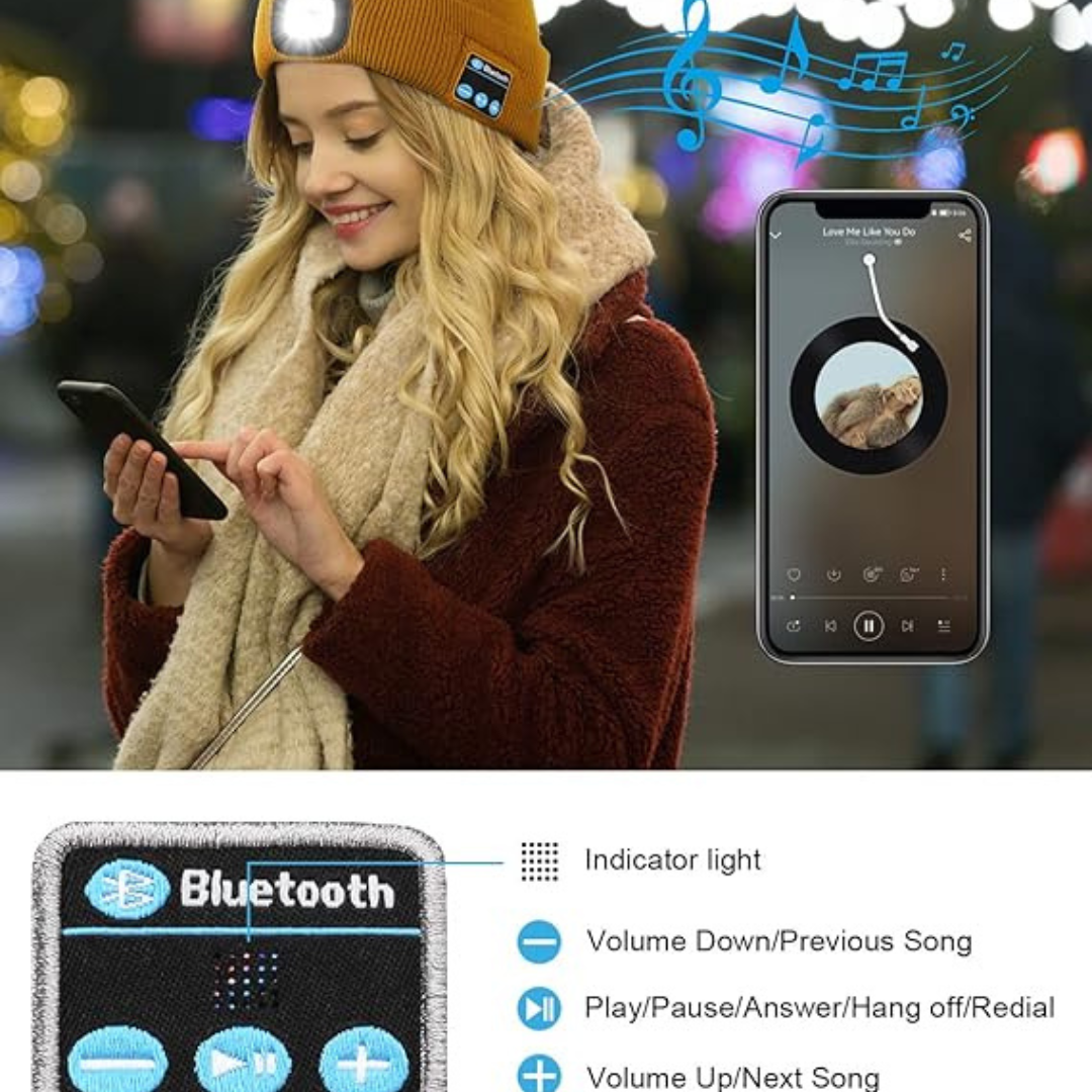 Gorro SmartLED Sound